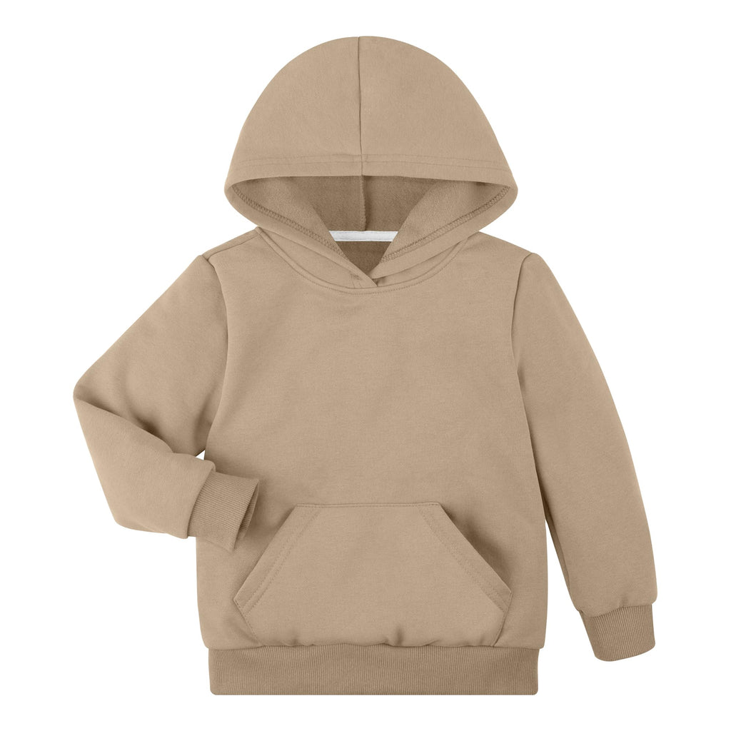 BIG ELEPHANT Boys Hooded Sweatshirt Fleece Pullover Hoodies Long Sleeve Warm Hoodie Sweatshirts with Pocket for Kids