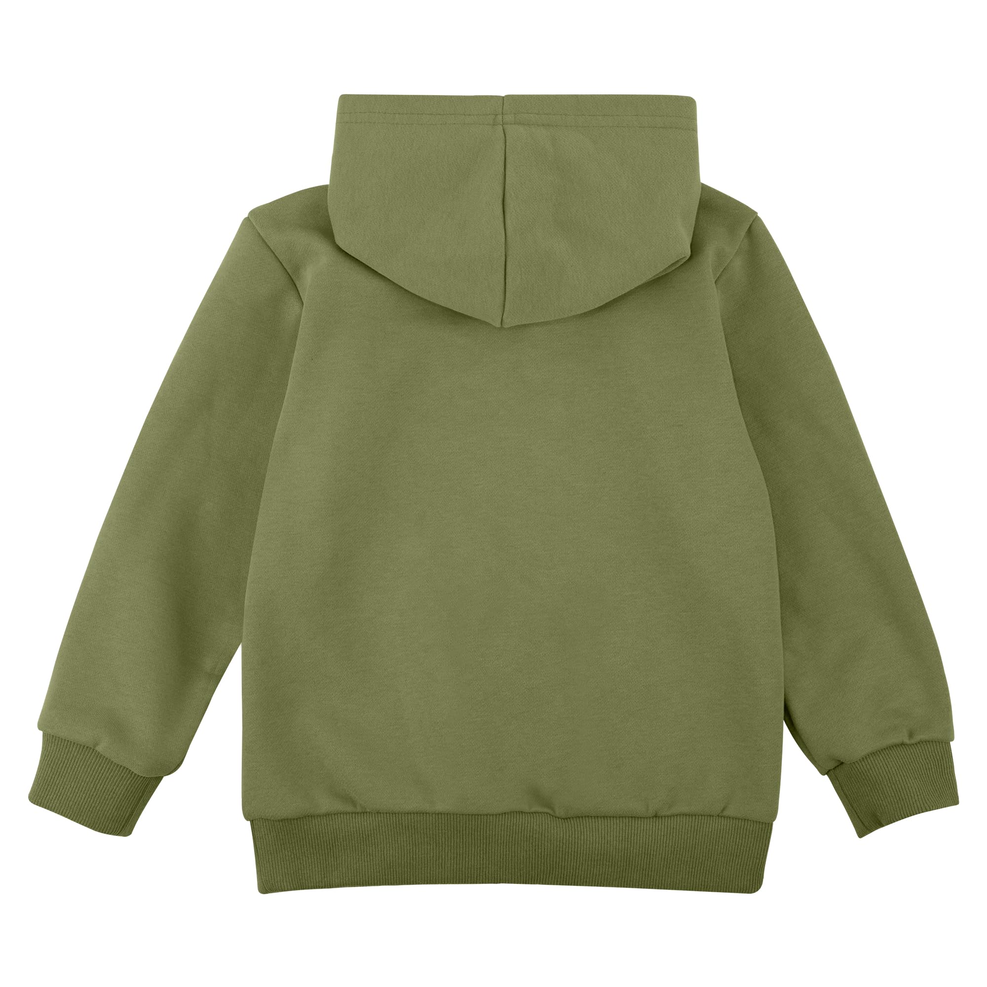 BIG ELEPHANT Boys Hooded Sweatshirt Fleece Pullover Hoodies Long Sleeve Warm Hoodie Sweatshirts with Pocket for Kids